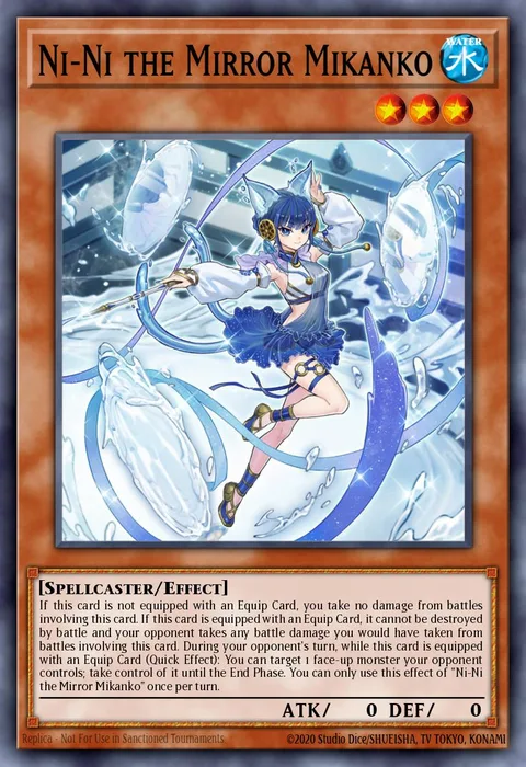 Ni-Ni the Mirror Mikanko trading card