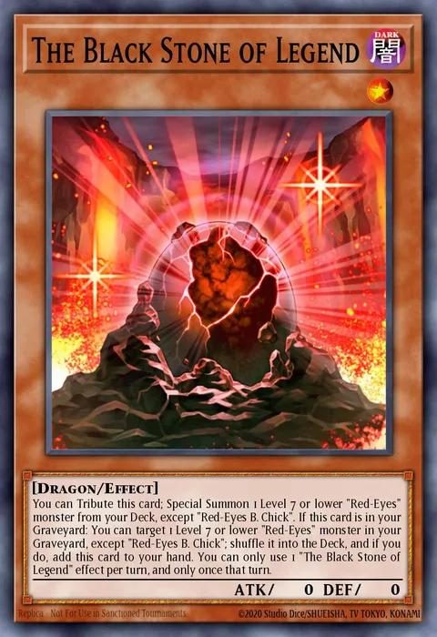 The Black Stone of Legend trading card