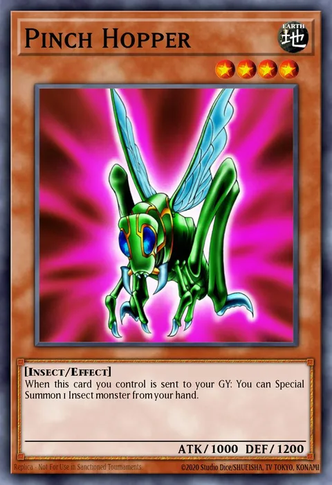 Pinch Hopper trading card