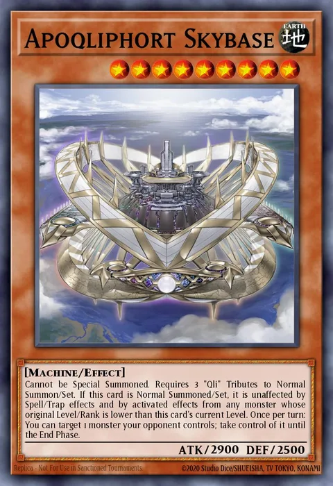 Apoqliphort Skybase trading card