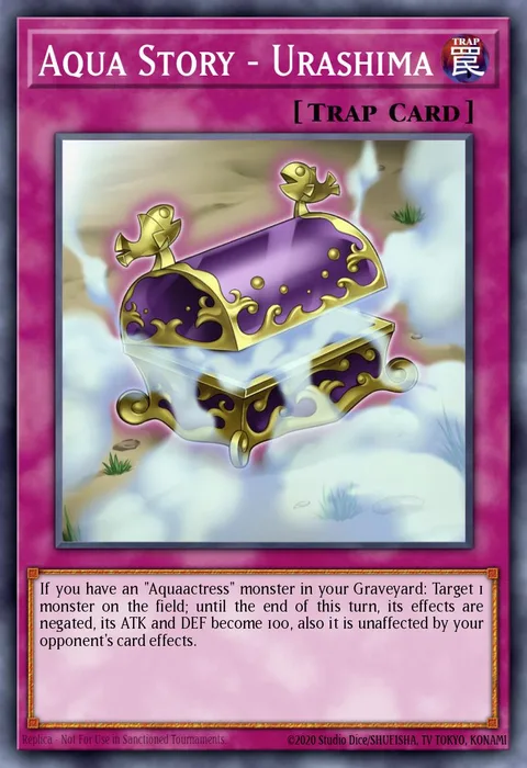 Aqua Story - Urashima trading card
