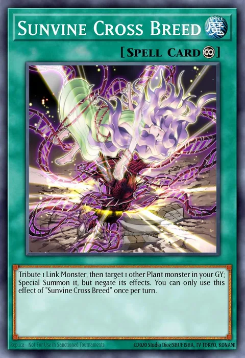 Sunvine Cross Breed trading card