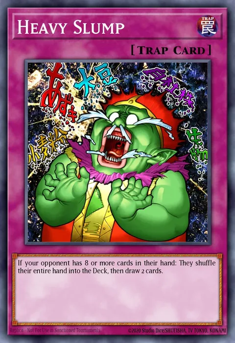 Heavy Slump trading card