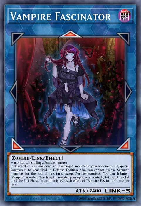 Vampire Fascinator trading card