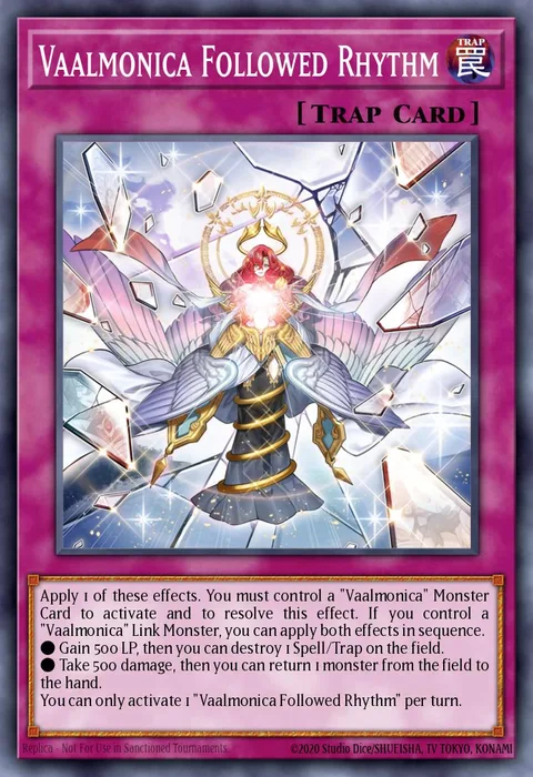 Vaalmonica Followed Rhythm trading card