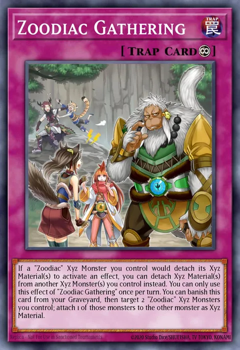 Zoodiac Gathering trading card