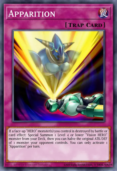 Apparition trading card