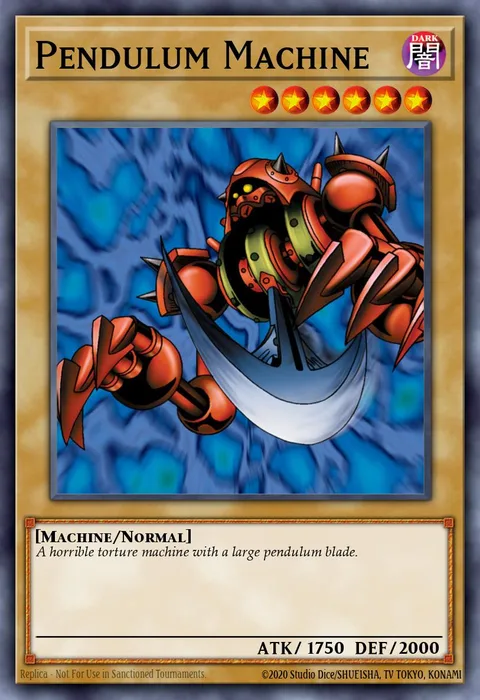 Pendulum Machine trading card