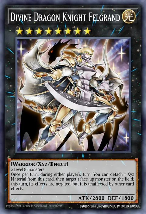 Divine Dragon Knight Felgrand trading card