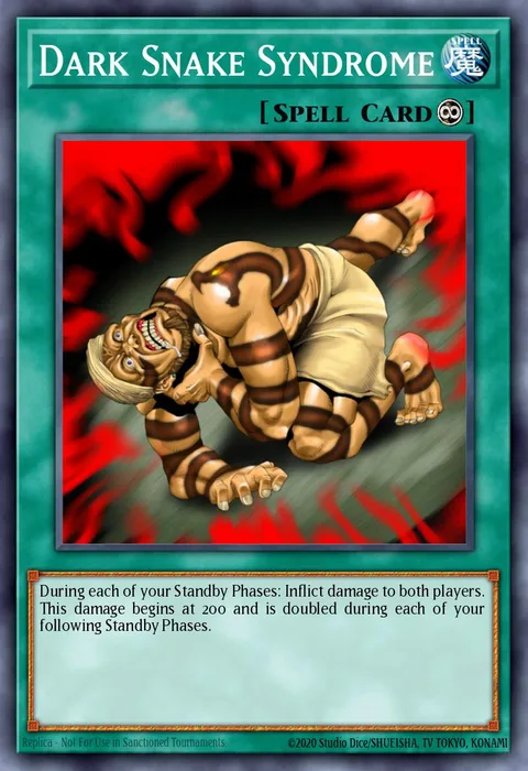 Dark Snake Syndrome trading card