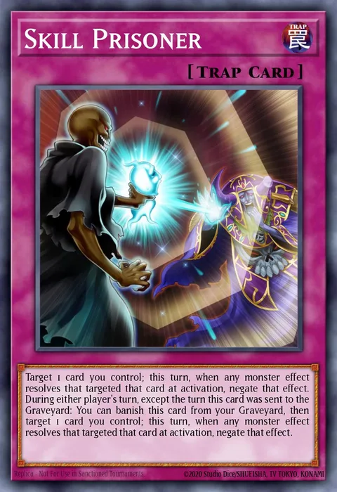 Skill Prisoner trading card