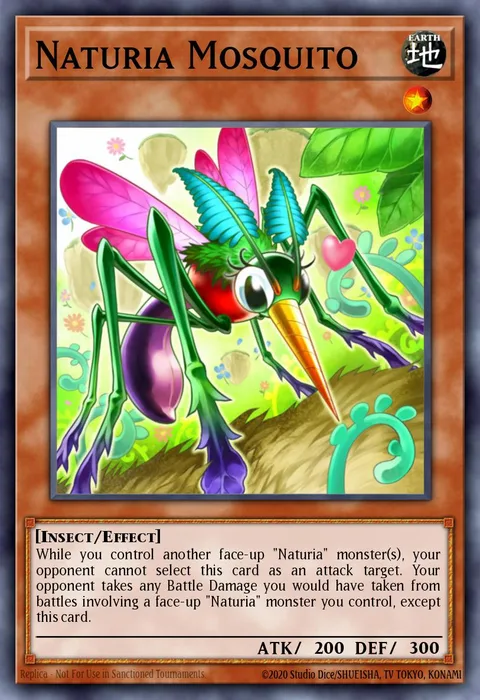 Naturia Mosquito trading card