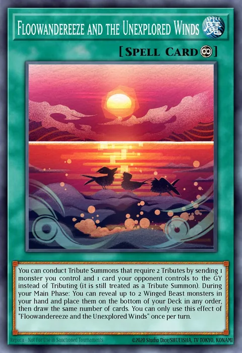 Floowandereeze and the Unexplored Winds trading card