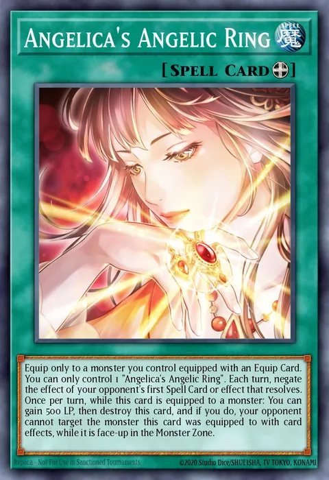 Angelica's Angelic Ring trading card