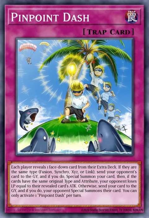 Pinpoint Dash trading card