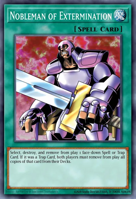 Nobleman of Extermination trading card