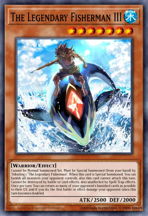 The Legendary Fisherman III trading card