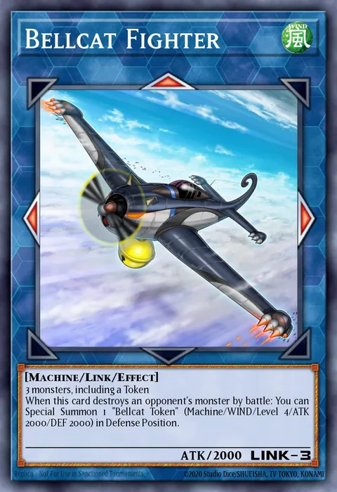 Bellcat Fighter trading card