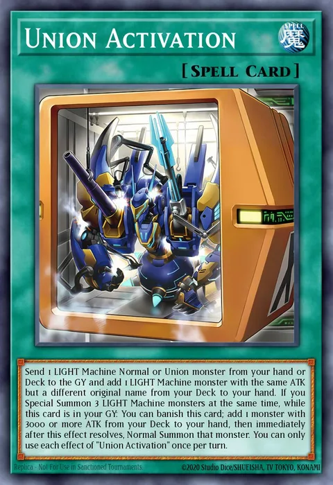 Union Activation trading card