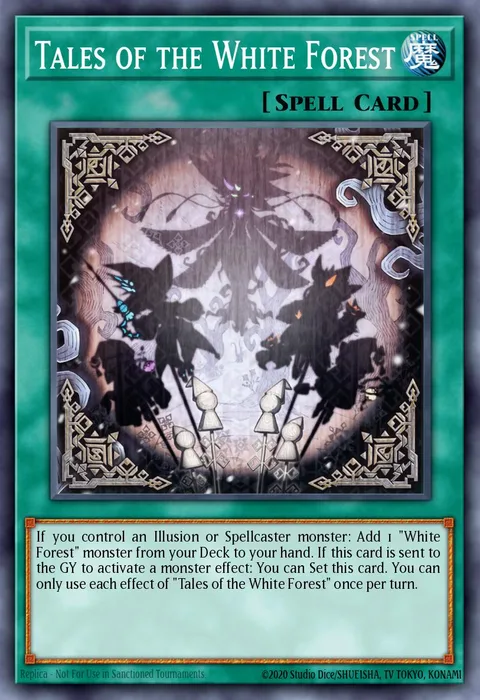 Tales of the White Forest trading card