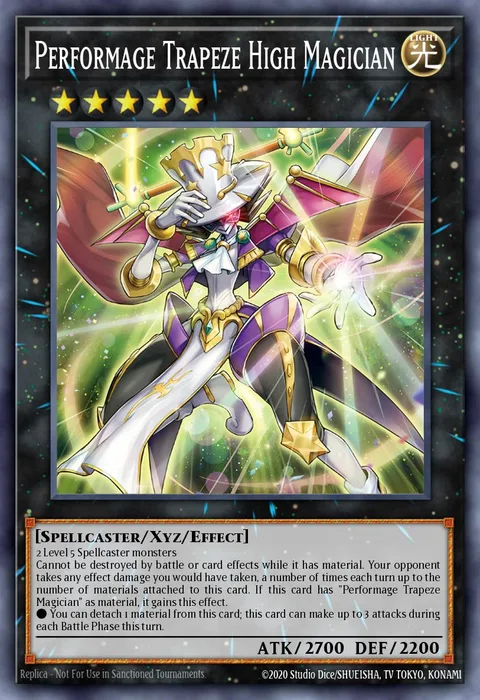 Performage Trapeze High Magician trading card