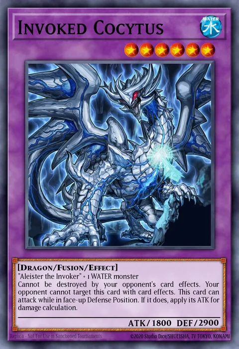 Invoked Cocytus trading card