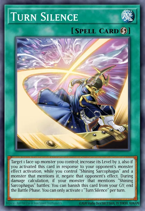 Turn Silence trading card
