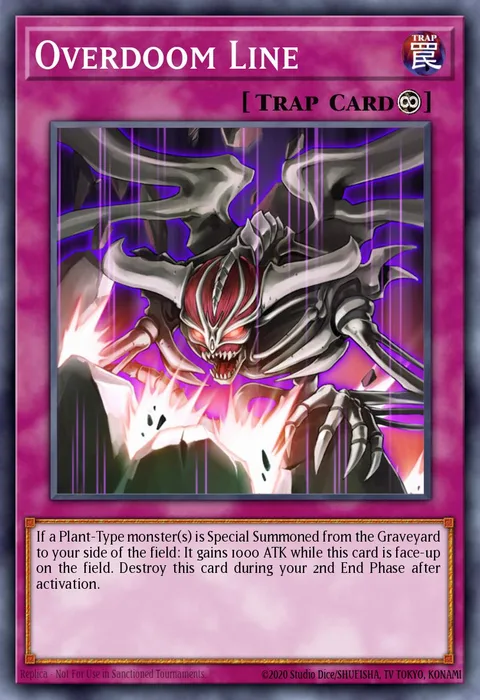 Overdoom Line trading card