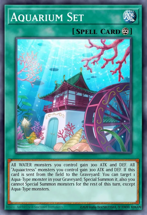 Aquarium Set trading card