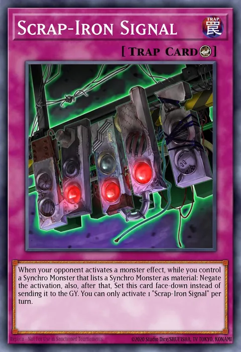 Scrap-Iron Signal trading card