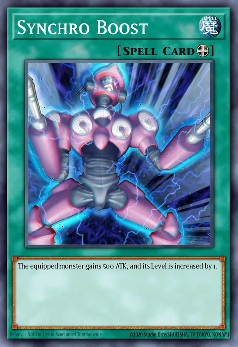 Synchro Boost trading card