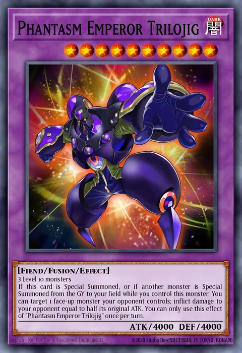 Phantasm Emperor Trilojig trading card