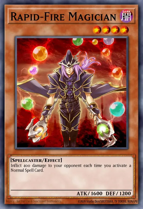 Rapid-Fire Magician trading card