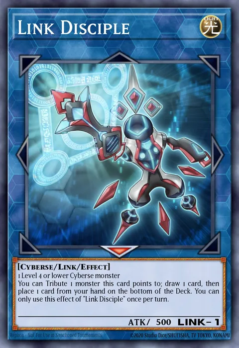 Link Disciple trading card