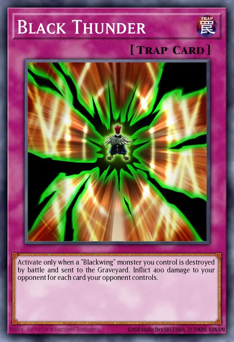 Black Thunder trading card