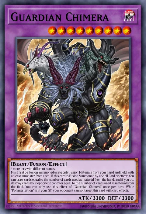 Guardian Chimera trading card