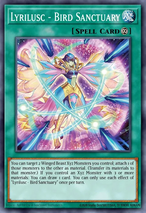 Lyrilusc - Bird Sanctuary trading card