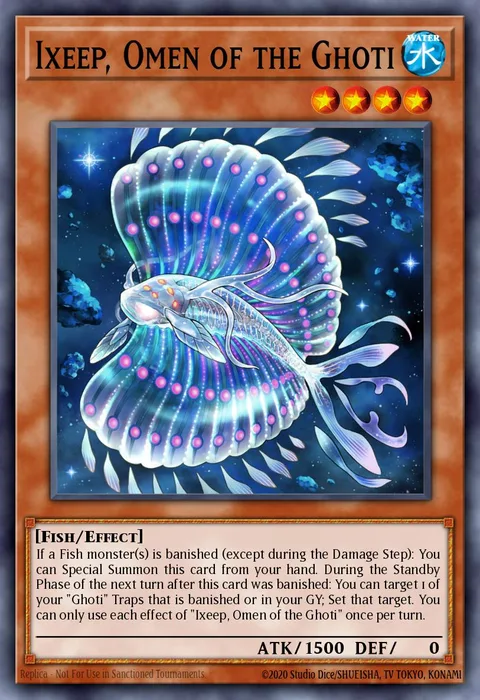 Ixeep, Omen of the Ghoti trading card