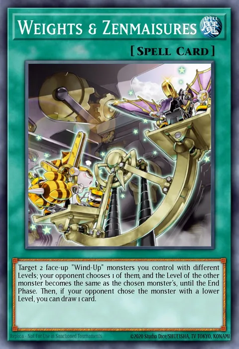 Weights & Zenmaisures trading card