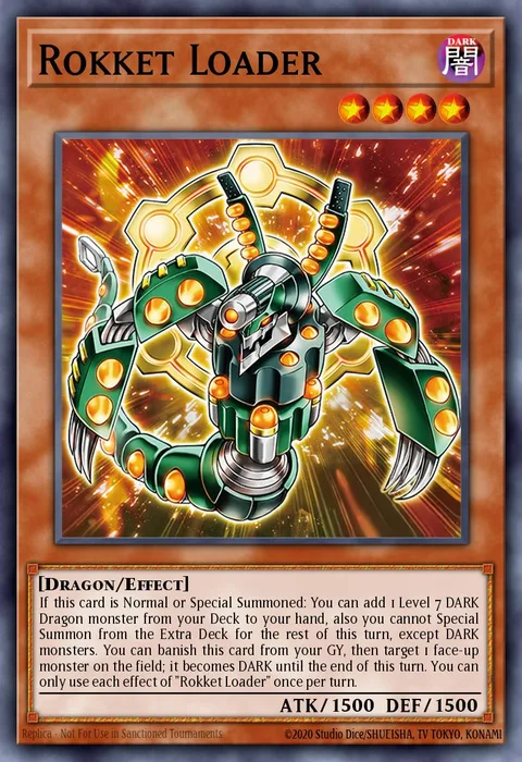 Rokket Loader trading card