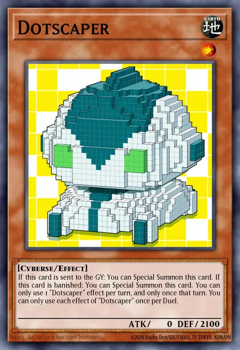 Dotscaper trading card