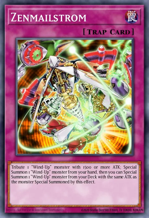 Zenmailstrom trading card