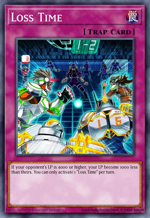 Loss Time trading card