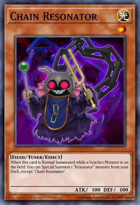 Chain Resonator trading card