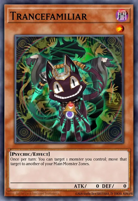 Trancefamiliar trading card