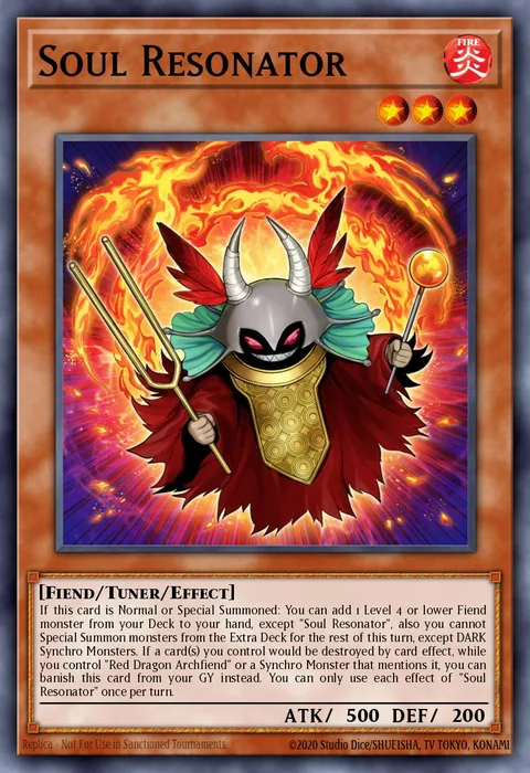 Soul Resonator trading card
