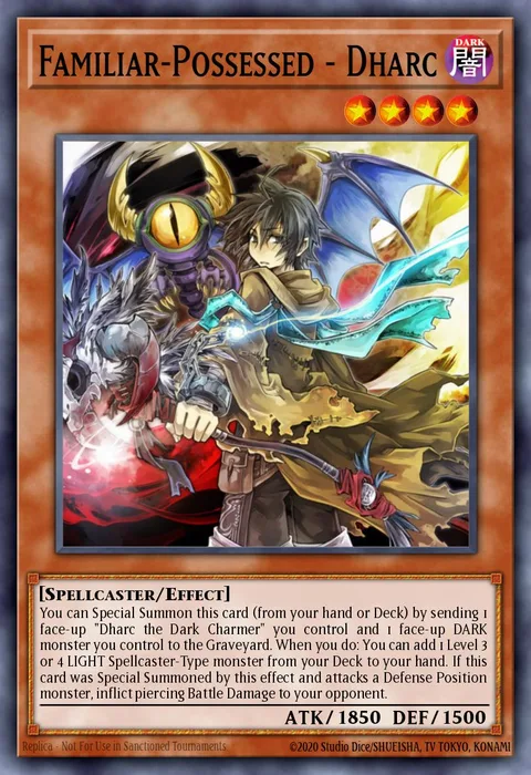Familiar-Possessed - Dharc trading card