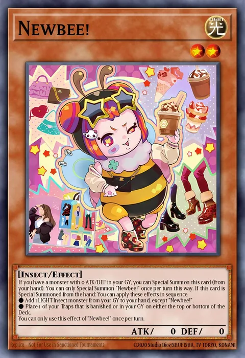 Newbee! trading card