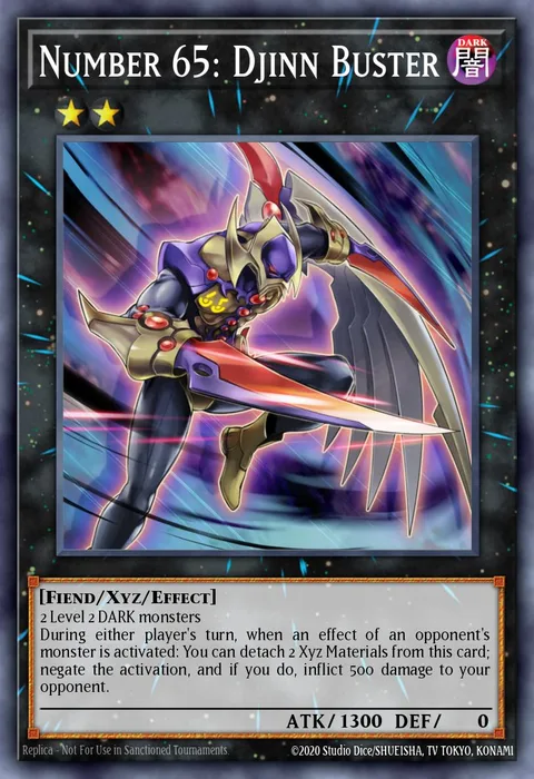 Number 65: Djinn Buster trading card