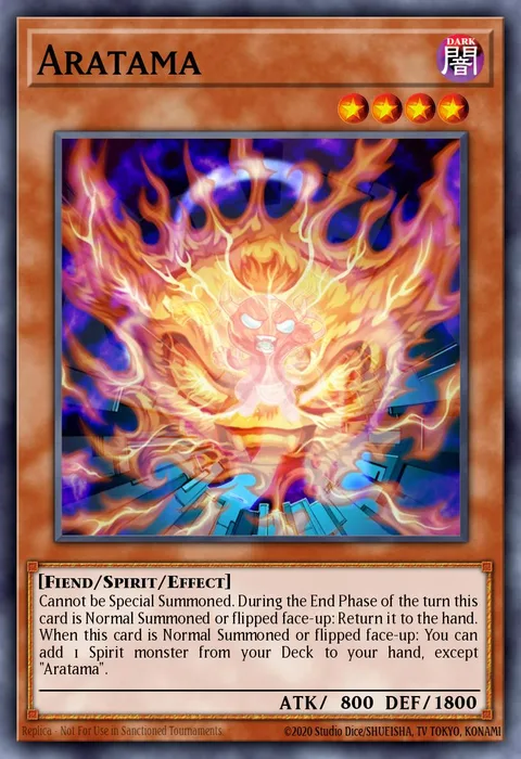 Aratama trading card
